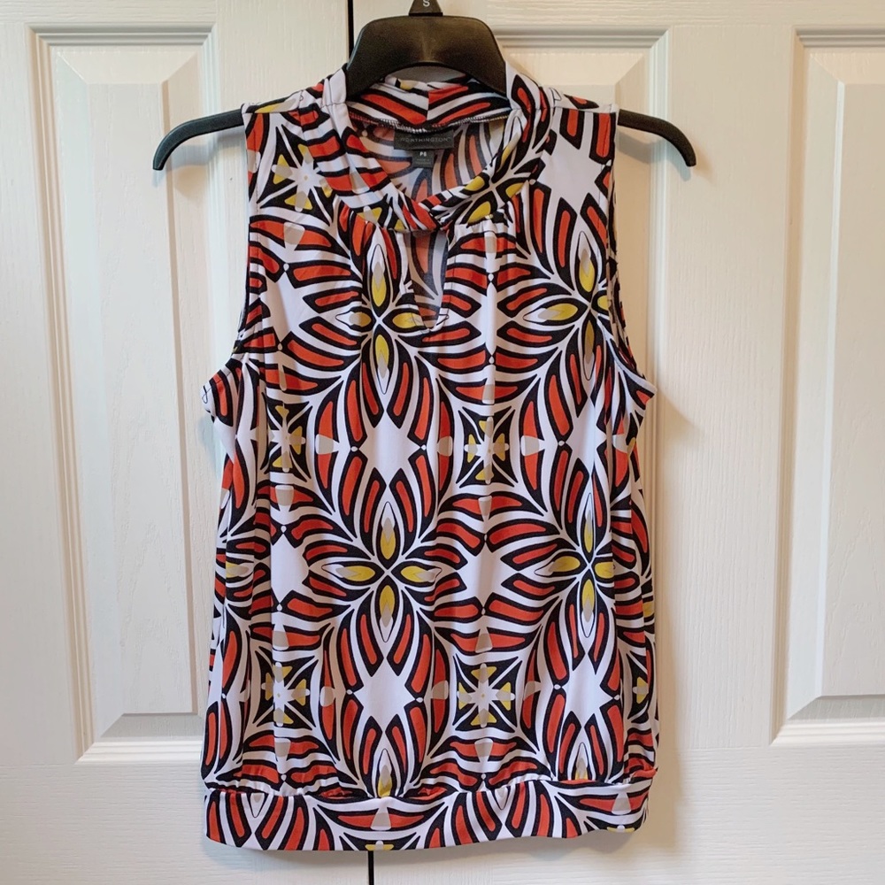 NEW Worthington Sleeveless Blouse | Petite Small